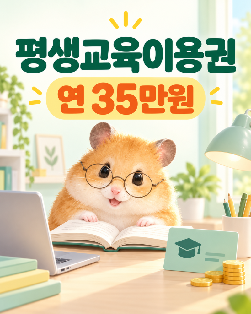 서울시 평생교육이용권 35만원 총정리｜신청 대상·사용처·교재비까지