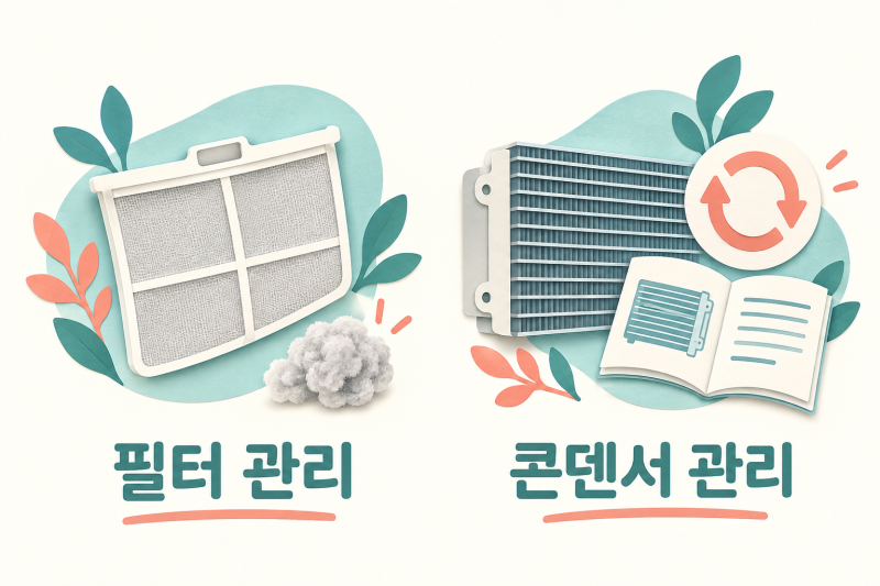 LG 건조기 청소, 필터 관리와 콘덴서 케어를 구분하세요