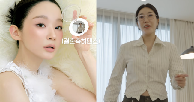 강민경한테는 아직 비밀인데... 이해리가 결혼식 날 몰래 준비해둔 것