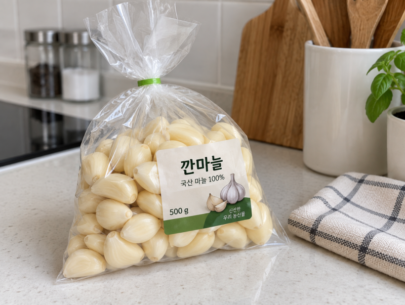 깐마늘 보관법 냉장 냉동 어디가 좋을까? 오래 보관하는 방법