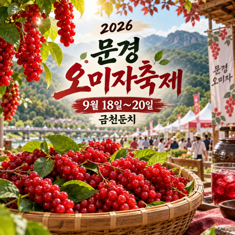 문경 오미자축제 가볼까? 수확 체험 일정부터 오미자청 담그기까지