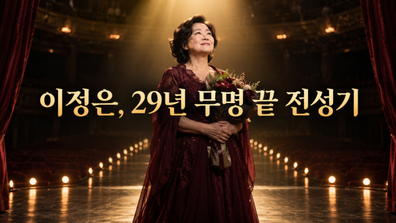 Lee Jung-eun on 'You Quiz,' Reflecting on 29 Years of Obscurity and Repaying 50 Million Won in Debt After 13 Years