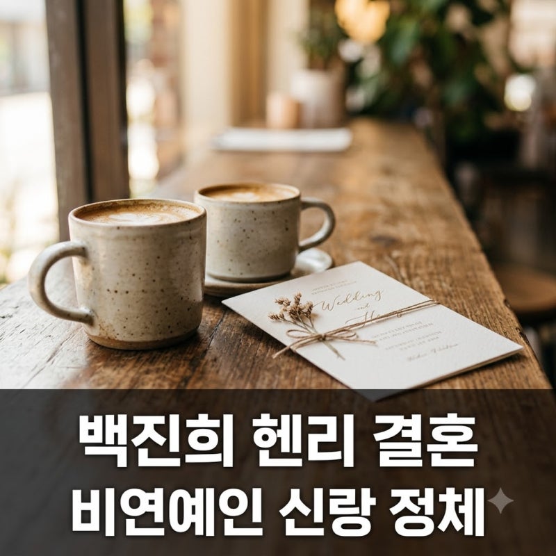 백진희 헨리 결혼 "가수인 줄 알았는데?" 14시간 비행 끝에 전한 진짜 정체