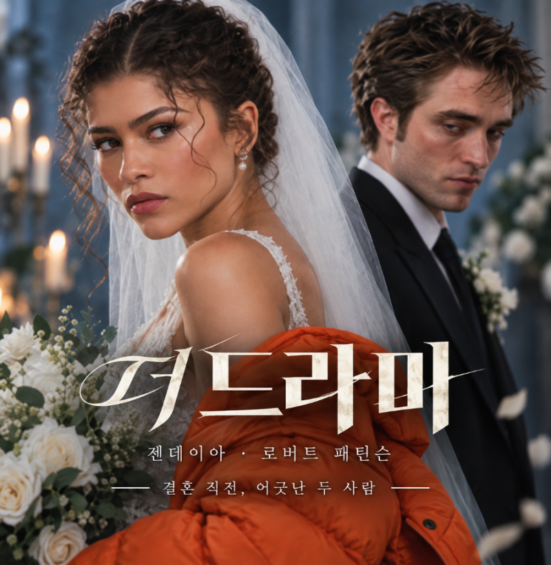 영화 더 드라마 젠데이아 로버트 패틴슨｜오디세이 함께한 두 배우, 이번엔 결혼 직전 커플