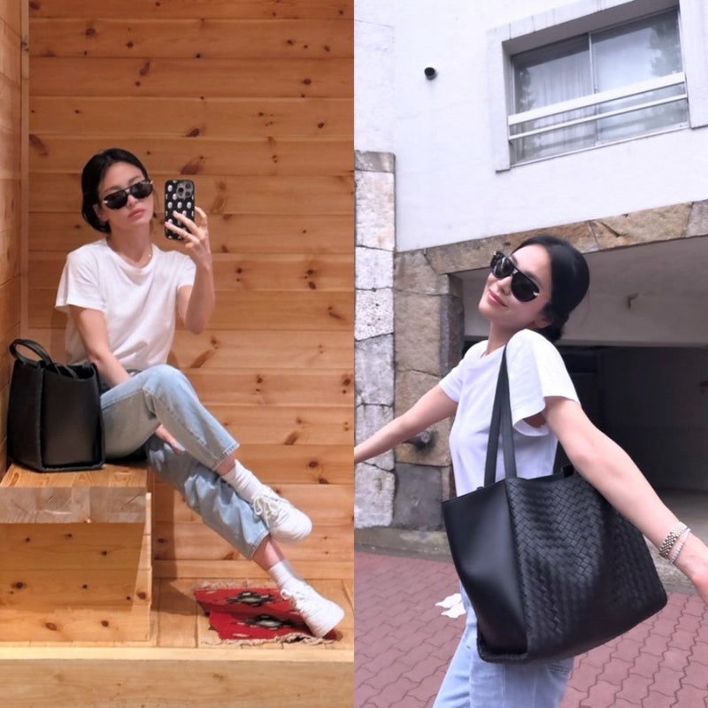 평범한데 평범하지 않은 송혜교 꾸안꾸룩 완성템 보부상백 데일리슈즈