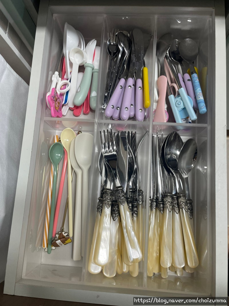 수저정리함 마음에 드는 게 없어서 직접 제작했어요 / 아크릴 수저함 주문제작 후기