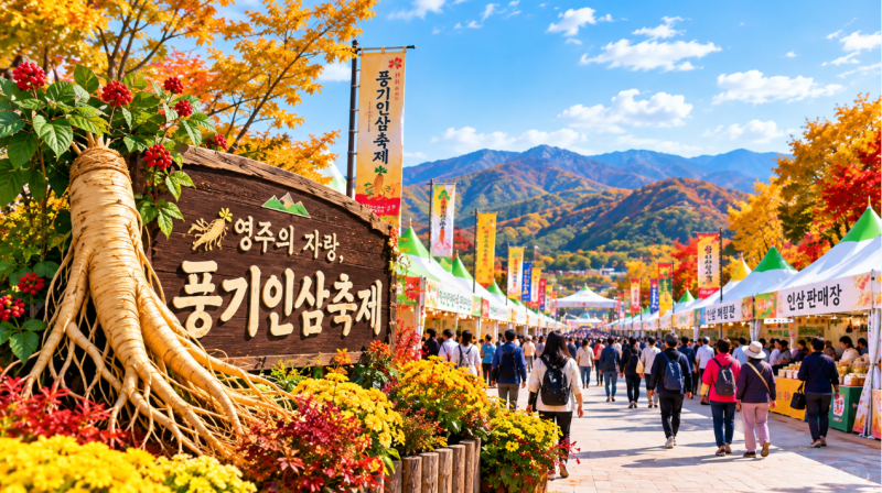 2026 영주 풍기인삼축제 일정 총정리｜10월 가볼 만한 곳, 체험·먹거리·인삼 구매까지