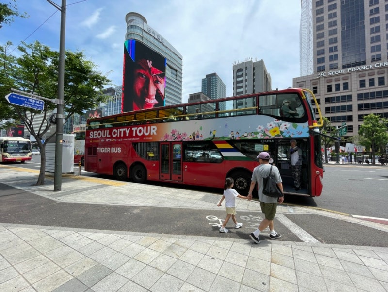 여름에 타본 서울시티투어 버스 후기 (아이와 서울 여행)