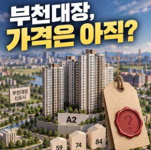 3기신도시 부천대장 A2 청약 9월30일 공고 전 확인할 것