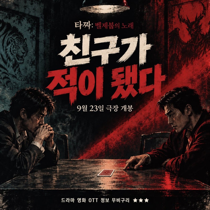 타짜: 벨제붑의 노래, 가장 믿던 친구가 적이 됐다 — 9월 23일 개봉