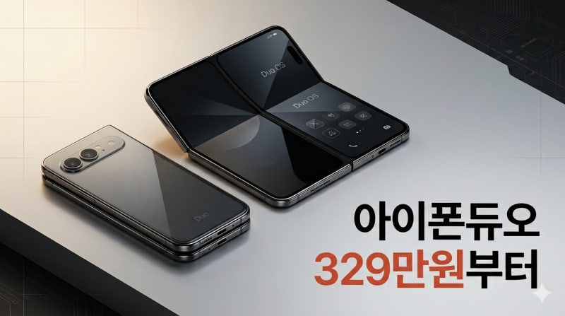 아이폰듀오가격 정리, 국내는 329만원부터입니다