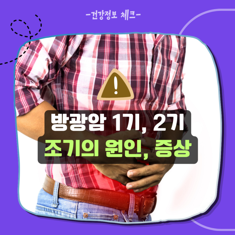 방광암 1기 2기의 위험한 발병 원인부터 조기 증상 식이에 따른 재발률 식단 알아보기