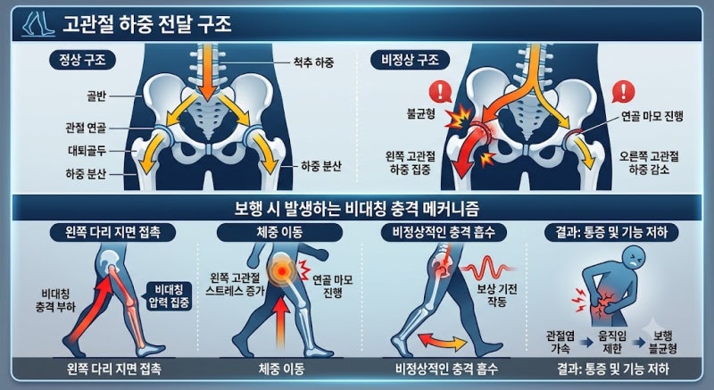 왼쪽 고관절 통증 방치하면 안 되는 이유, 분당한의원 박달나무한의원 비수술 맞춤 치료법