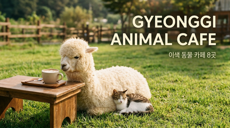 경기도 살면 여기부터! 이색 동물 카페 8곳