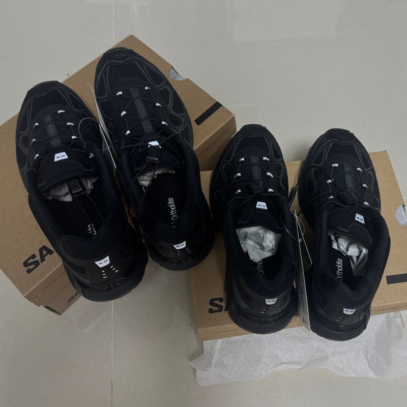 살로몬 XT 위스퍼 커플운동화 사이즈 실착 후기