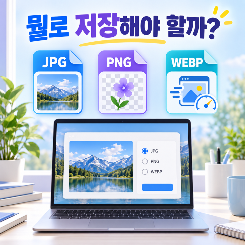 사진 파일 JPG·PNG·WEBP는 뭐가 다를까? 저장할 때 고르는 방법 (+이미지파일형식, 사진용량, 투....