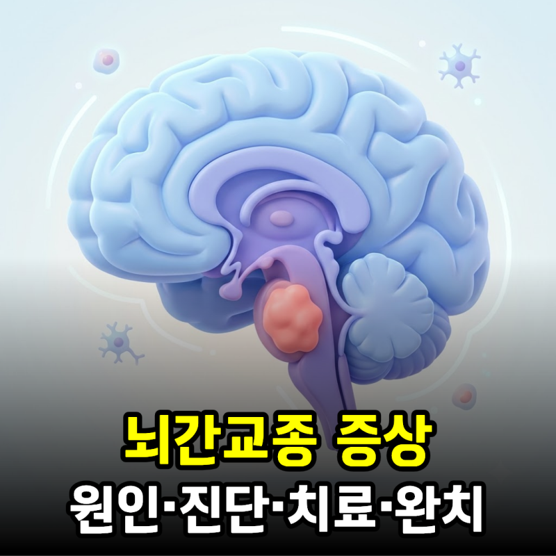 뇌간교종 증상과 원인·진단·치료·완치