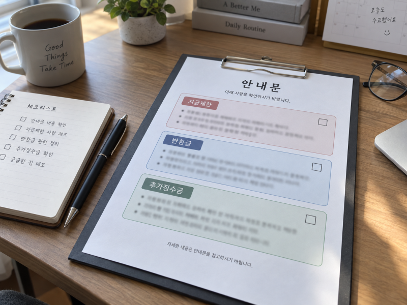 실업급여 부정수급 통지 받았다면? 지급제한·반환명령·추가징수 차이