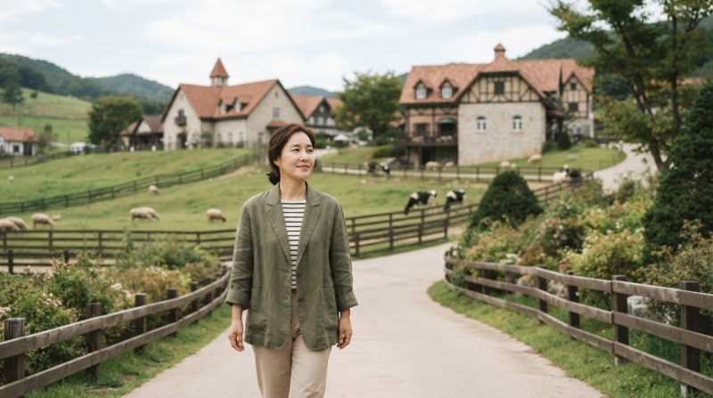 [전라도 여행] 전북 고창 상하농원 완만한 유럽풍 목장 산책과 파머스 빌리지