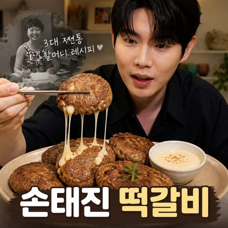 편스토랑 손태진떡갈비 레시피 공개와 할머니 이야기