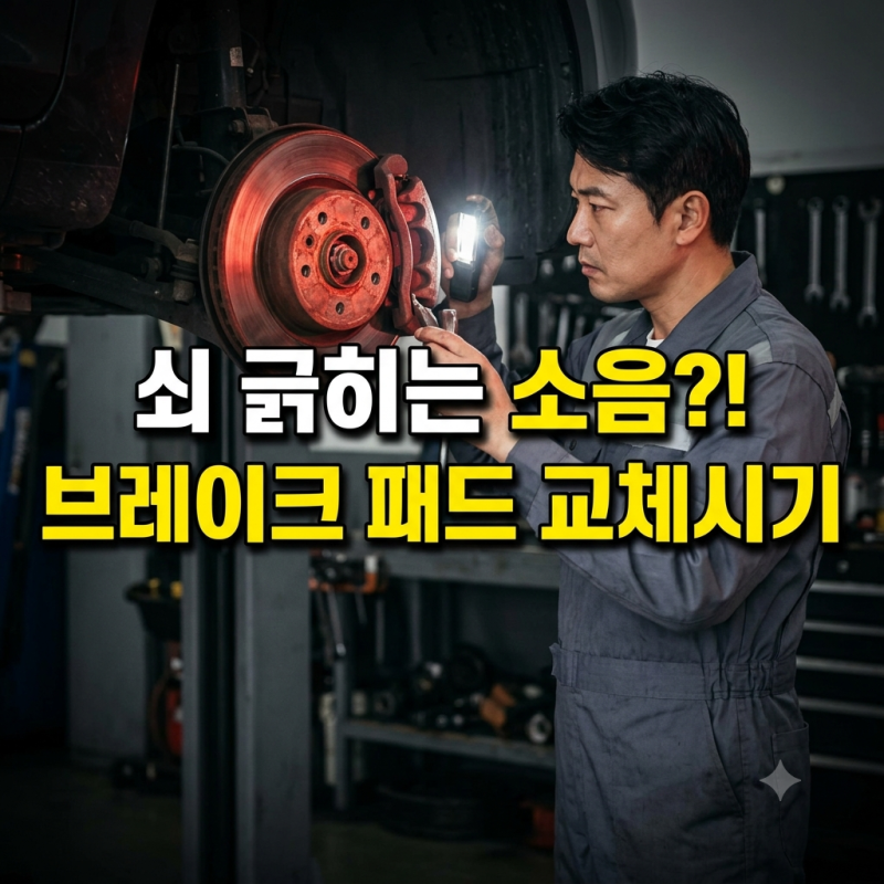 브레이크 패드 교체시기 4만km 마모 한계선, 디스크 연마 비용과 쇠 긁히는 소음 원인