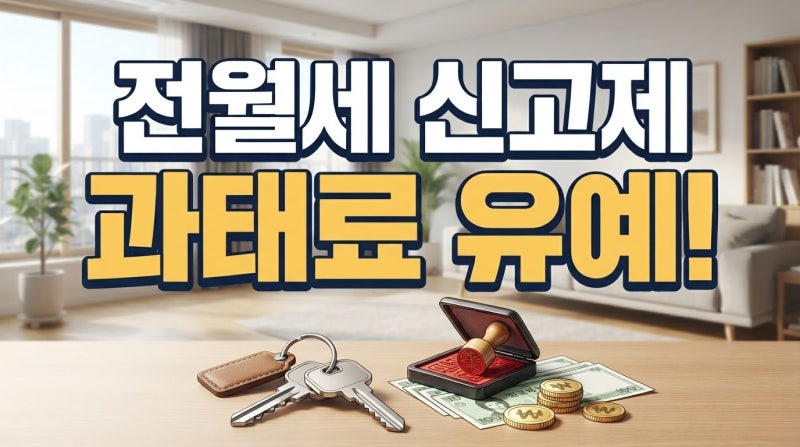 계약 후 30일! 주택임대차신고 안 하면 과태료 얼마? 확정일자 자동 연계 조건