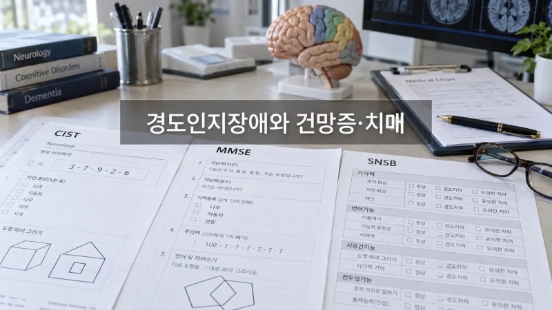 건망증인 줄 알았는데 치매 전단계? 경도인지장애 검사법