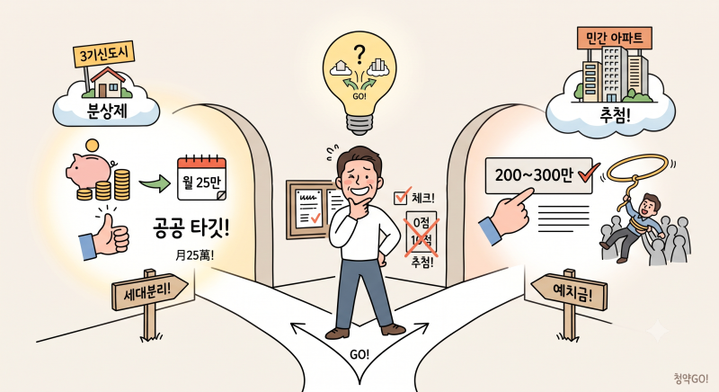 2030 청년 청약 완벽 가이드: 단독 세대분리 득실부터 분상제·가점표 & 구간별 공략 총정리