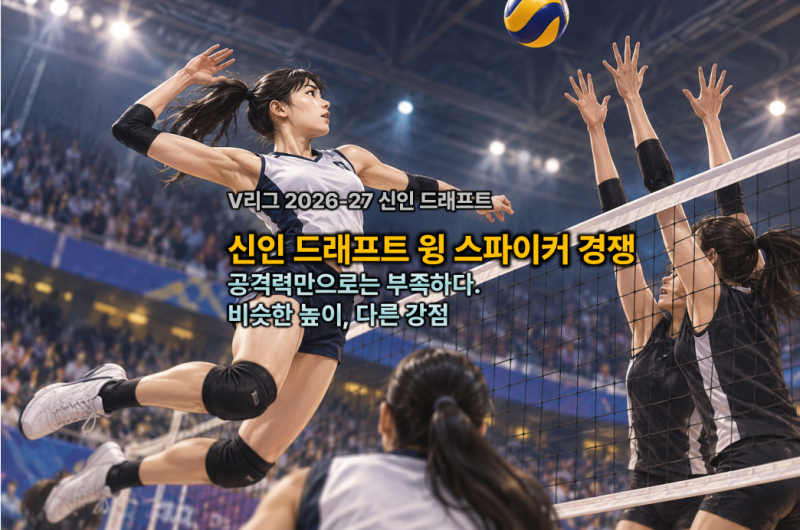 여자배구 신인드래프트 윙 스파이커 최대어는…181cm 오세인부터 박은빈·오해솔·정가영까지