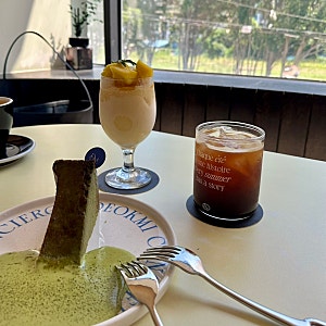 [ 부산 해운대 ] 금송덕미 해운대 해리단길점 • 꾸덕한 치즈케이크가 맛있는 해운대 디저트 ....