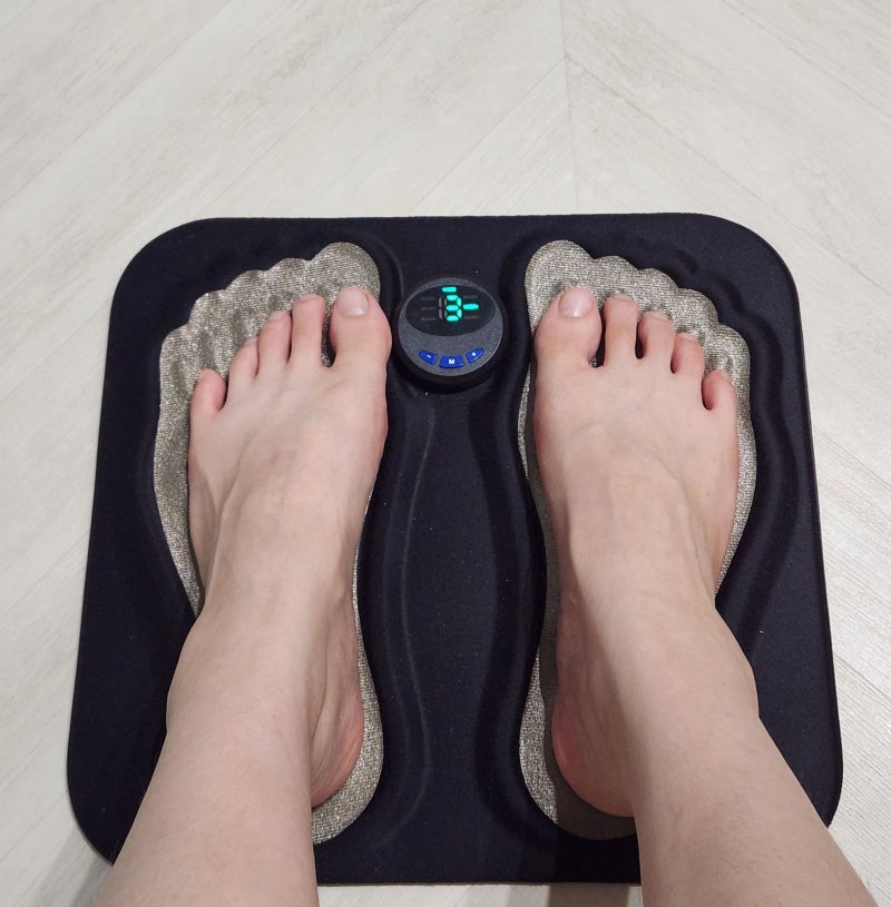 EMS 저주파 발마사자기 바디핌 카톡 선물 이용후기