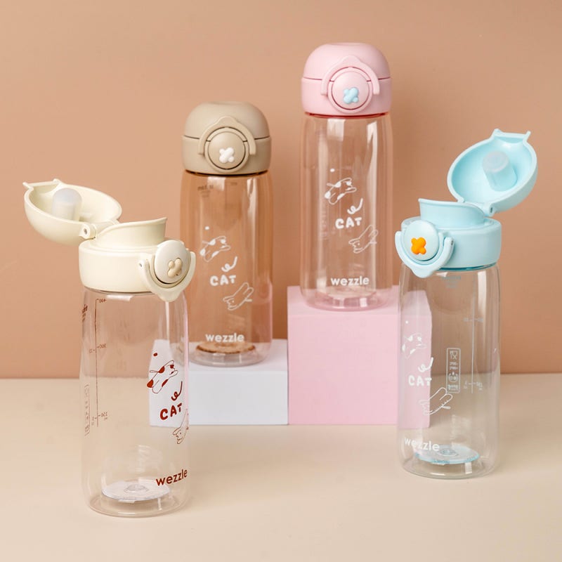매일매일 우리 아이 물 마시는 습관! 위즐 트라이탄 원터치 물통 480ml 찐후기