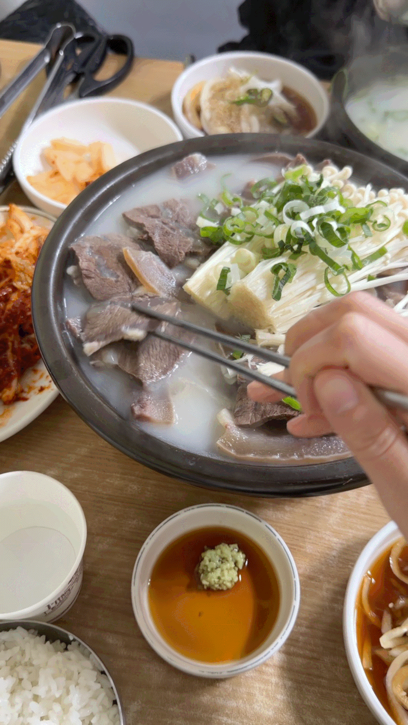 [대전 중구] 매콤한 실비김치와 야들야들한 소머리 수육으로 몸보신 제대로 '선화동소머리해....