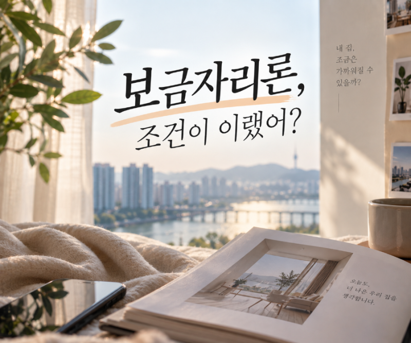 보금자리론 대출자격 · 소득기준 · 금리 · 조건｜평수 · 자산까지, 직접 알아보는 중