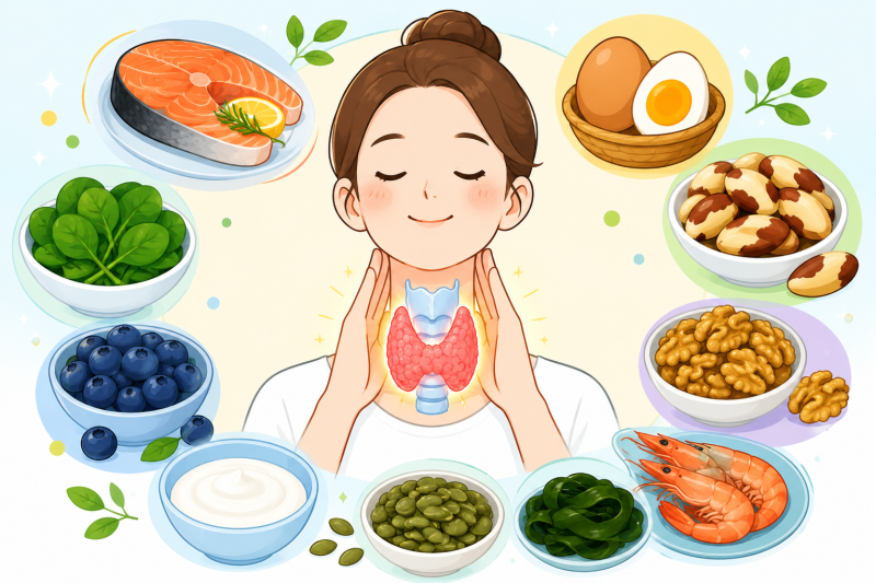 갑상선 저하증에 좋은 음식 BEST 10｜의사가 추천하는 건강 식단 총정리