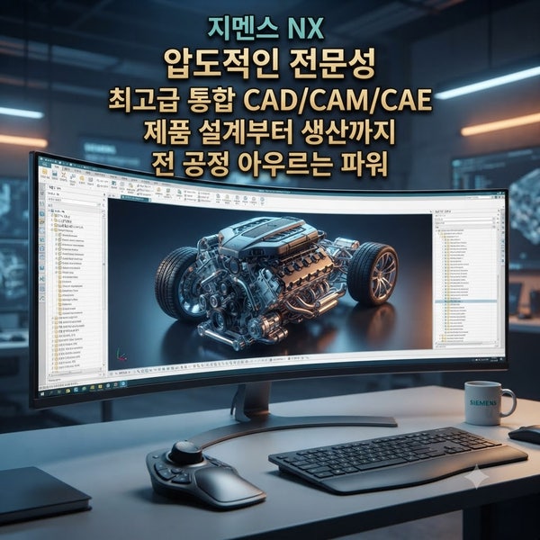 ⚙️ Siemens NX 다운로드 가이드｜제품 설계부터 제조까지 아우르는 통합 3D CAD/CAM/CAE 총정리