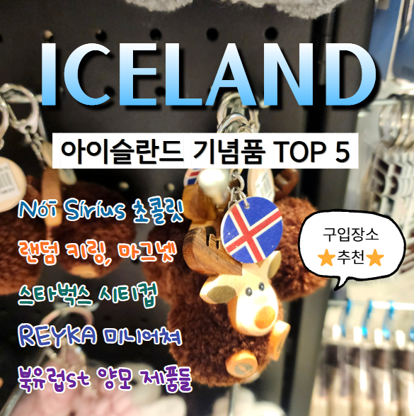 아이슬란드 기념품 추천│선물하기 좋은 쇼핑리스트 TOP 5 (가격 비교, 비추 아이템까지)