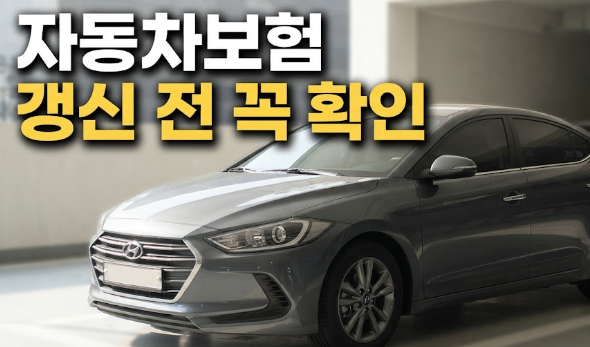 자동차 보험 갱신 전 꼭 확인해야 할 할인 항목 7가지 총정리