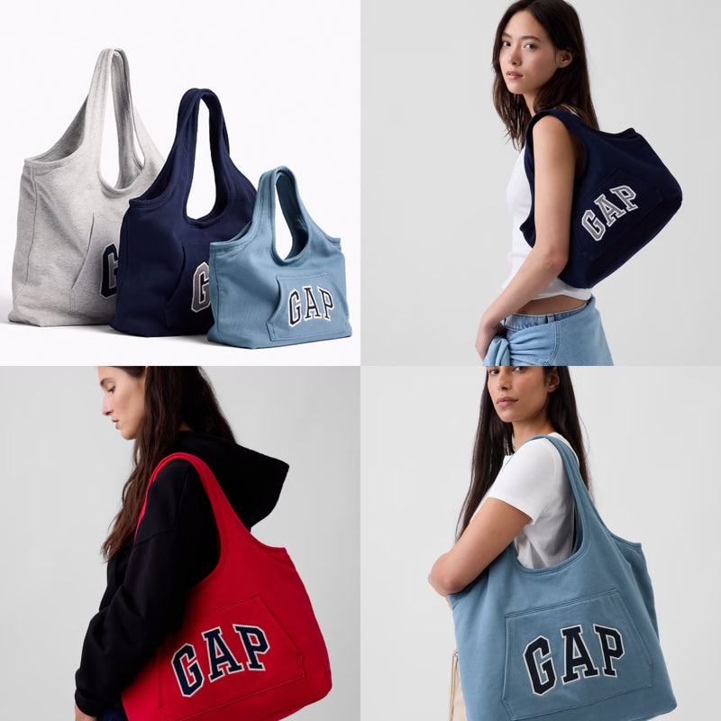 GAP 후디가 토트백으로! 올가을 눈여겨볼 귀여운 데일리백, GAP Hoodie Tote 갭 후디백 (사이즈, 가....
