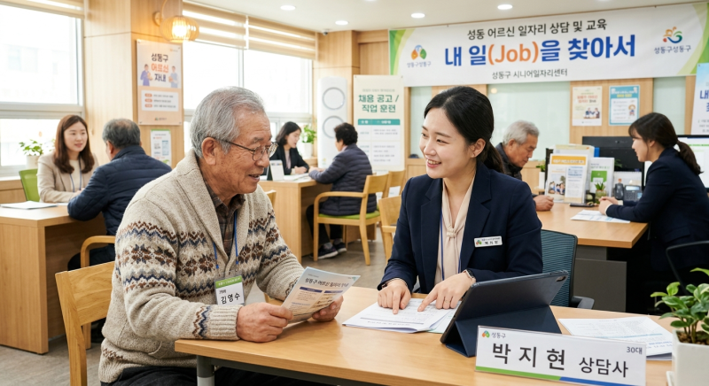 서울 성동구 시니어 일자리 사업. 유형. 급여. 혜택. 총정리.