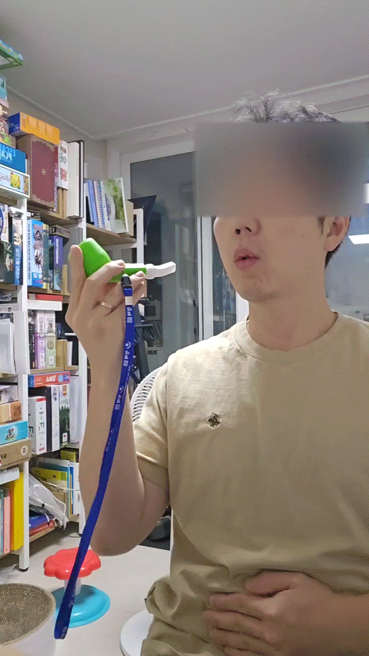 30년 비염인의 가래없애는방법(feat. 청폐88 수동식흉벽진동기 목 가래 제거기)