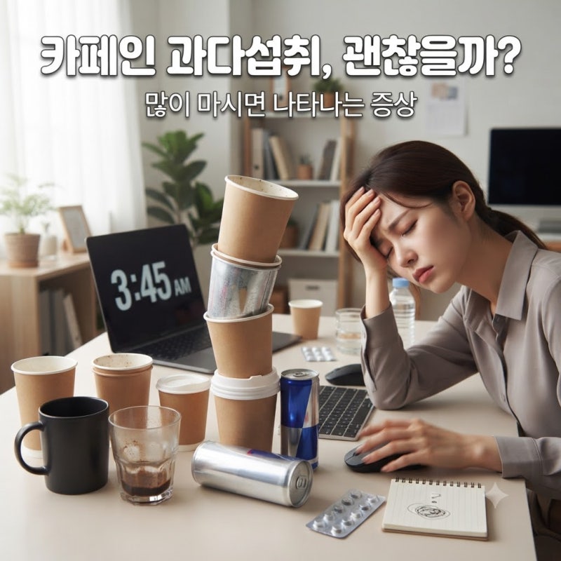 카페인 과다섭취 왜 하면 안될까?