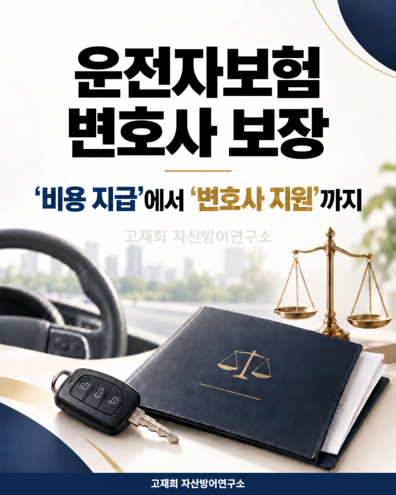 운전자보험 변호사 보장, ‘비용 지급’에서 ‘변호사 지원’까지 어떻게 달라졌을까?