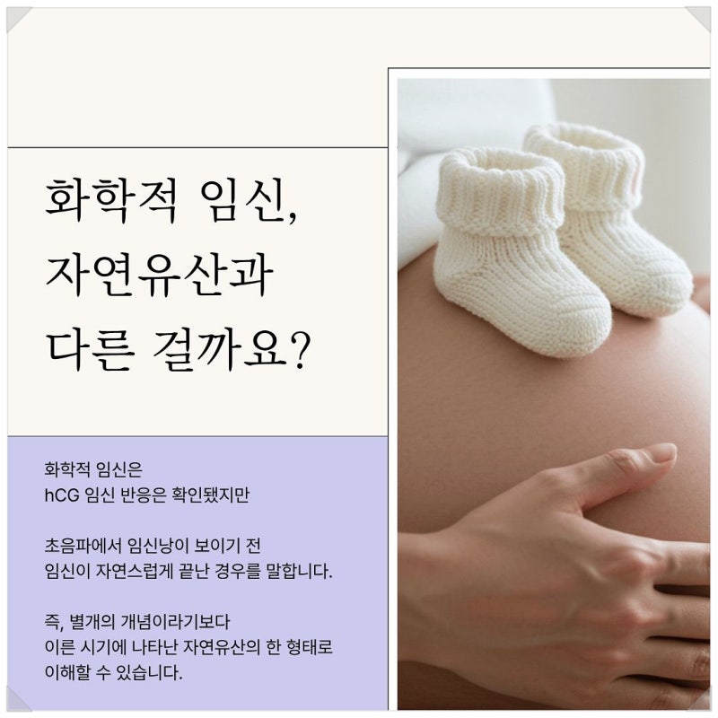 화학적유산 증상 자연유산과의 관계, 후임신·생리 변화 강남여성의원에서 확인할 점