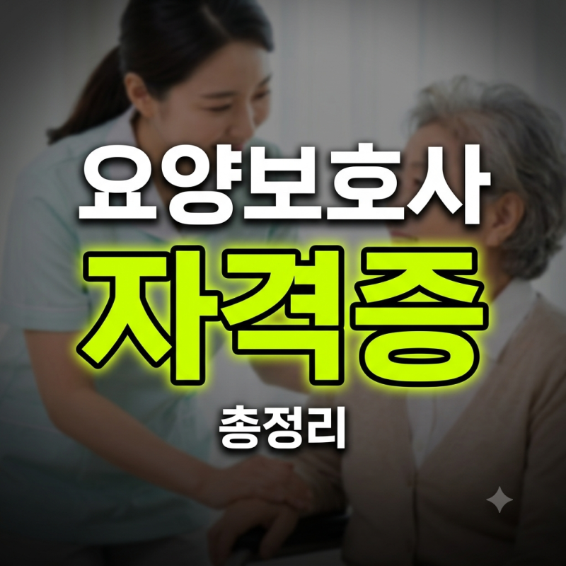 요양보호사 자격증 따는법: 시험 일정, 취득 기간, 비용과 재발급까지 종합정리