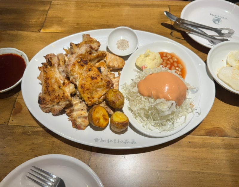 남영동 숙대입구역 숯불 바비큐치킨 맛집 달맞이광장바베큐 남영점