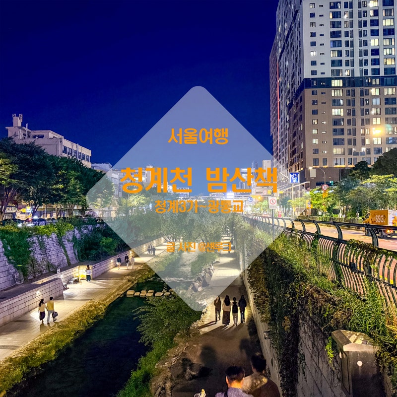 Places to Visit in Seoul: Cheonggyecheon Stream Seoul Date Course