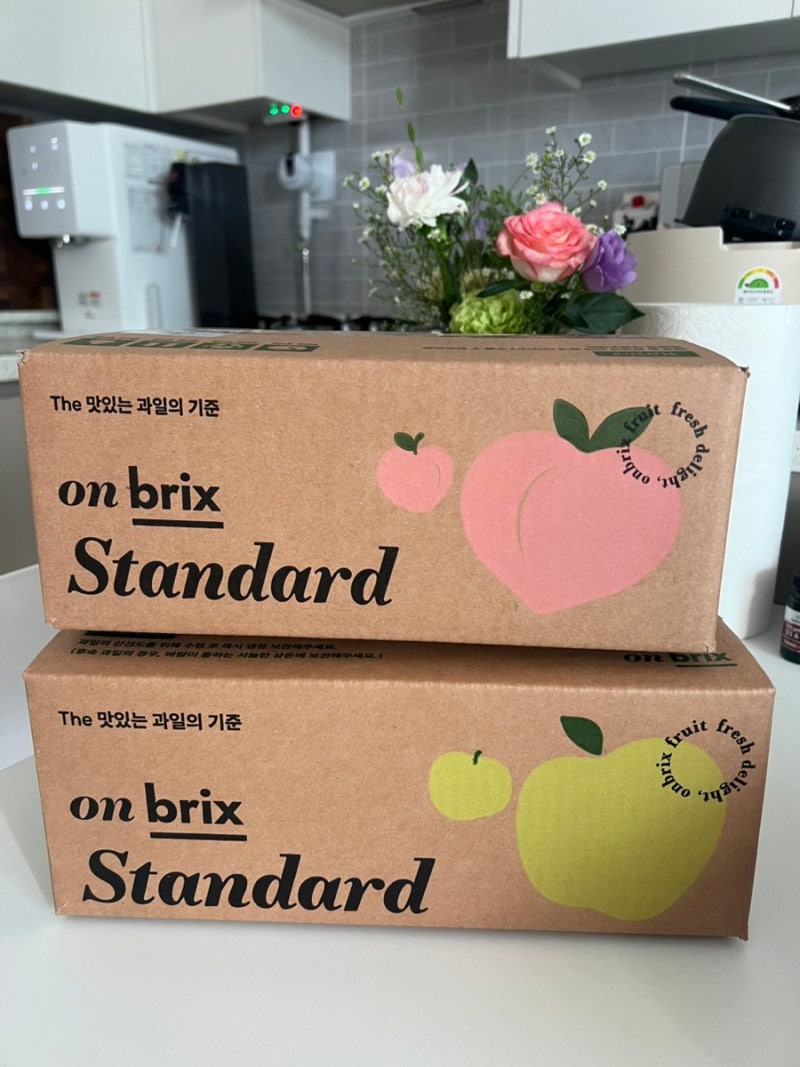 온브릭스 멜론 • 복숭아 • 사과 주문 후기