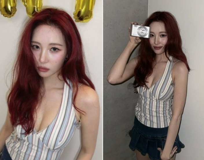 "중국 팬미팅 취소" 선미, 서울대 축제 무대 올라 파격 패션으로 눈길
