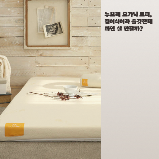 누보레 토퍼, 캠핑 접이식 침대로 살 만할까